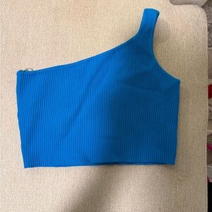 House of Harlow 1960 Electric Blue Knit Top